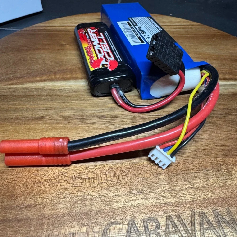 Turnigy 3000mAh 11.1V LiPo and Traxxas 7.2V 1200mAh NiMH RC Battery Lot